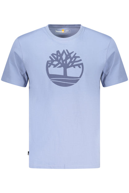 TIMBERLAND MEN'S SHORT-SLEEVE T-SHIRT BLUE