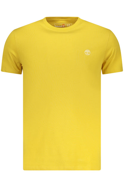 TIMBERLAND MEN'S SHORT-SLEEVE T-SHIRT YELLOW