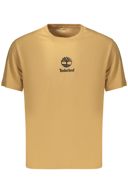TIMBERLAND MEN'S SHORT-SLEEVE T-SHIRT BROWN