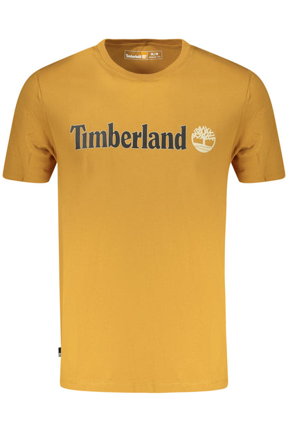 TIMBERLAND MEN'S SHORT-SLEEVE T-SHIRT BROWN