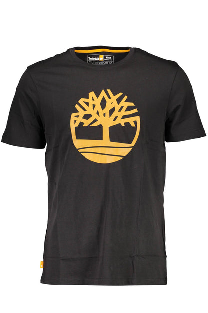 TIMBERLAND MEN'S SHORT SLEEVE T-SHIRT BLACK