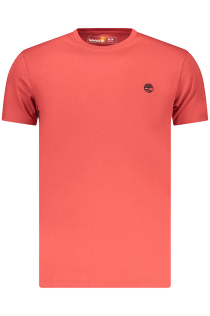 TIMBERLAND MEN'S SHORT-SLEEVE T-SHIRT RED