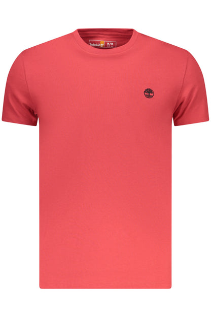 TIMBERLAND MEN'S SHORT-SLEEVE T-SHIRT RED
