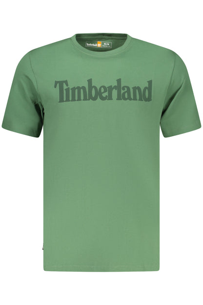 TIMBERLAND MEN'S SHORT-SLEEVE T-SHIRT GREEN