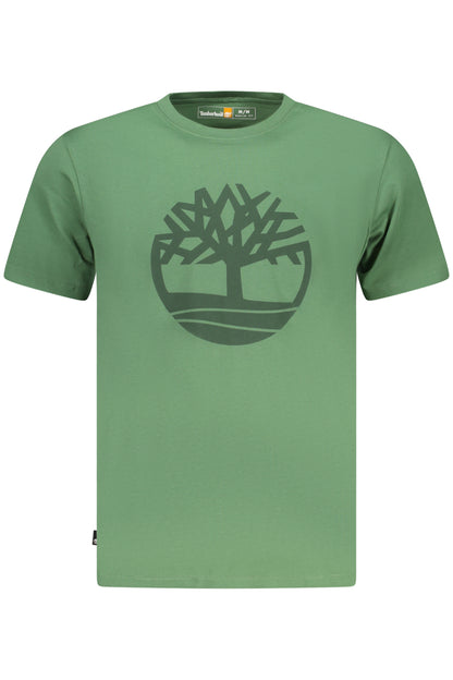 TIMBERLAND MEN'S SHORT-SLEEVE T-SHIRT GREEN