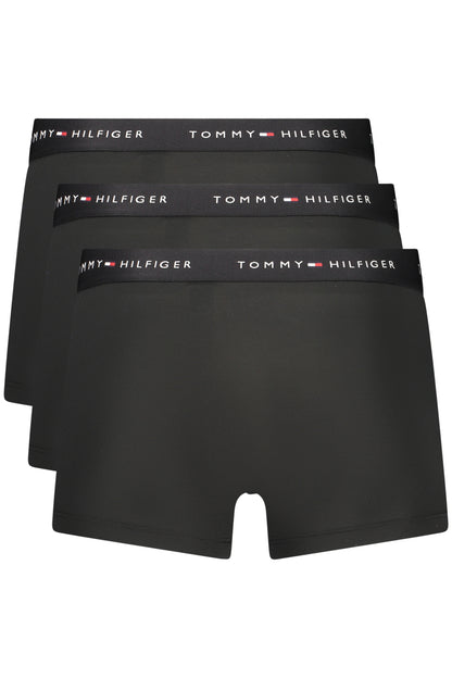 TOMMY HILFIGER MEN'S BLACK BOXER