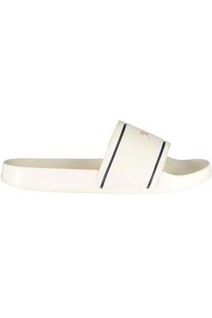 TOMMY HILFIGER WOMEN'S WHITE SLIPPER FOOTWEAR