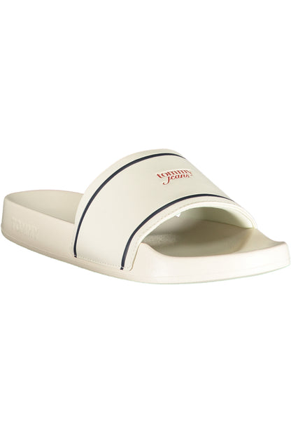 TOMMY HILFIGER WOMEN'S WHITE SLIPPER FOOTWEAR