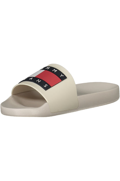 TOMMY HILFIGER MEN'S SLIPPER FOOTWEAR BEIGE