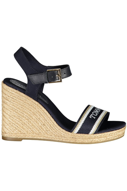 TOMMY HILFIGER WOMEN'S BLUE SANDAL SHOES