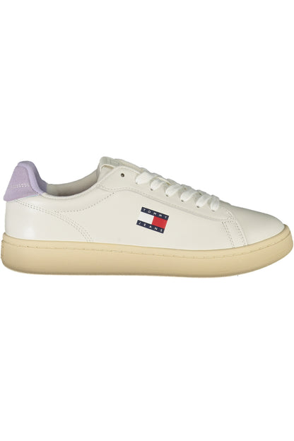 TOMMY HILFIGER WOMEN'S WHITE SPORTS SHOES