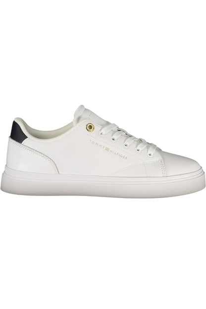 TOMMY HILFIGER WOMEN'S WHITE SPORTS SHOES