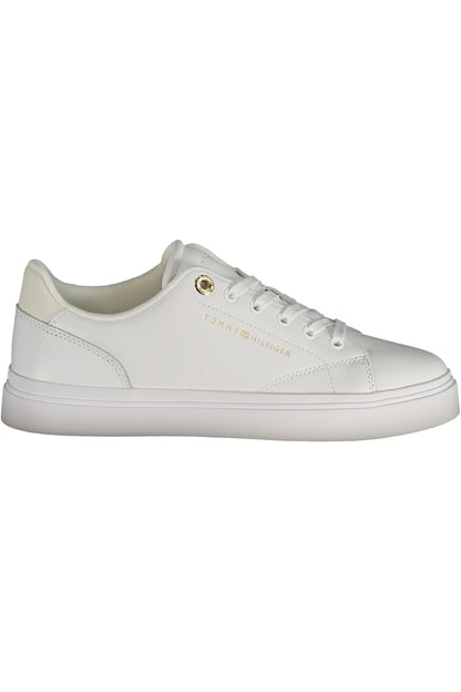 TOMMY HILFIGER WOMEN'S WHITE SPORTS SHOES