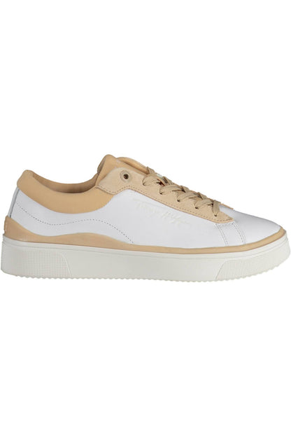 TOMMY HILFIGER WHITE WOMEN'S SPORTS SHOES