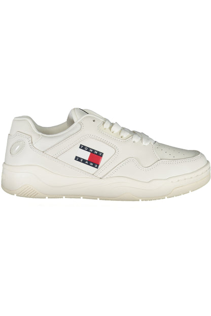TOMMY HILFIGER WHITE WOMEN'S SPORTS SHOES