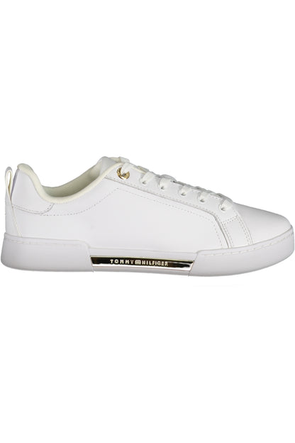 TOMMY HILFIGER WHITE WOMEN'S SPORTS SHOES
