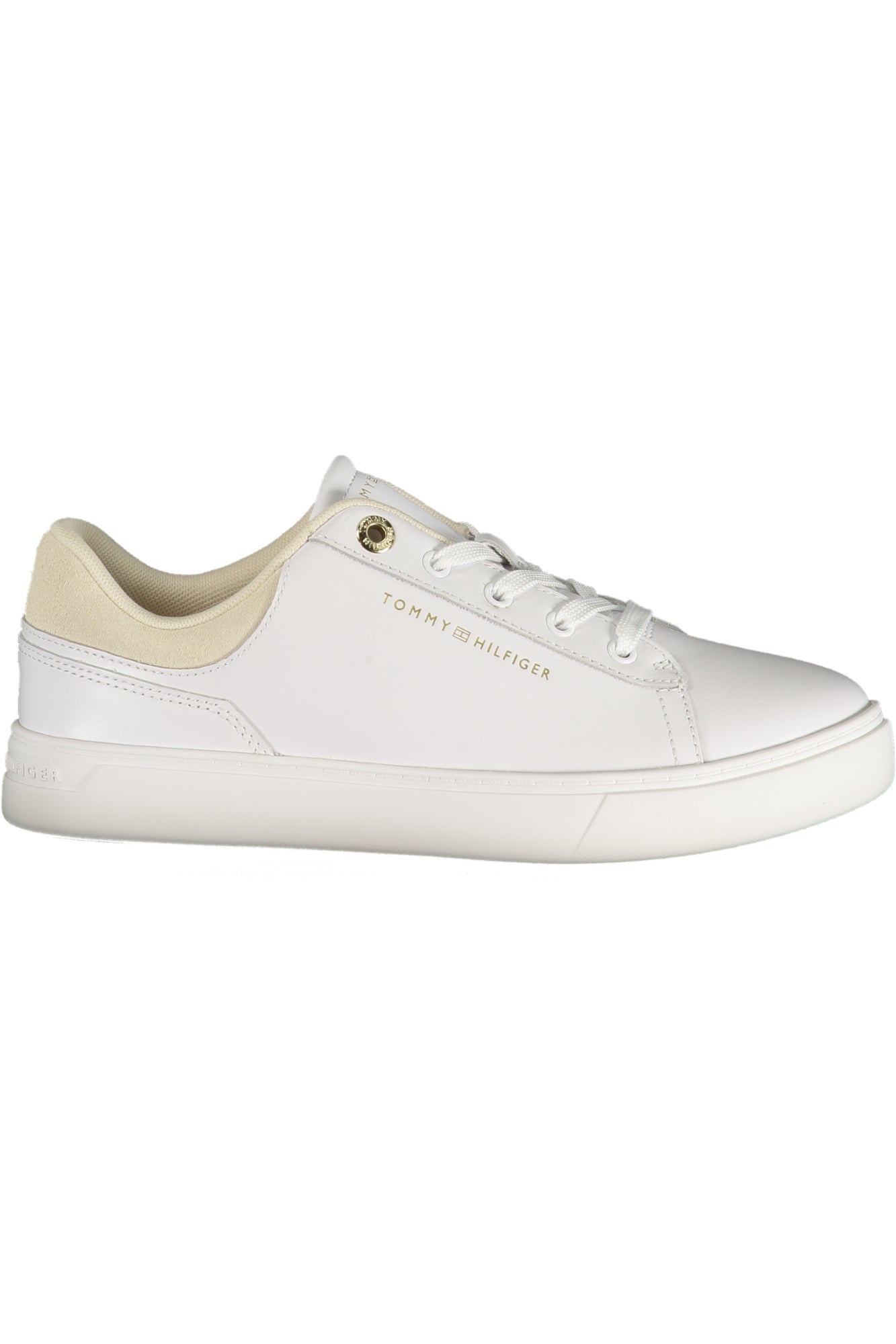 TOMMY HILFIGER WOMEN'S WHITE SPORTS SHOES