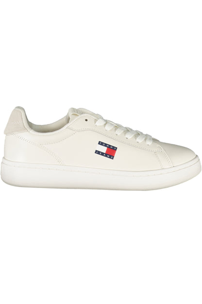 TOMMY HILFIGER WOMEN'S WHITE SPORTS SHOES