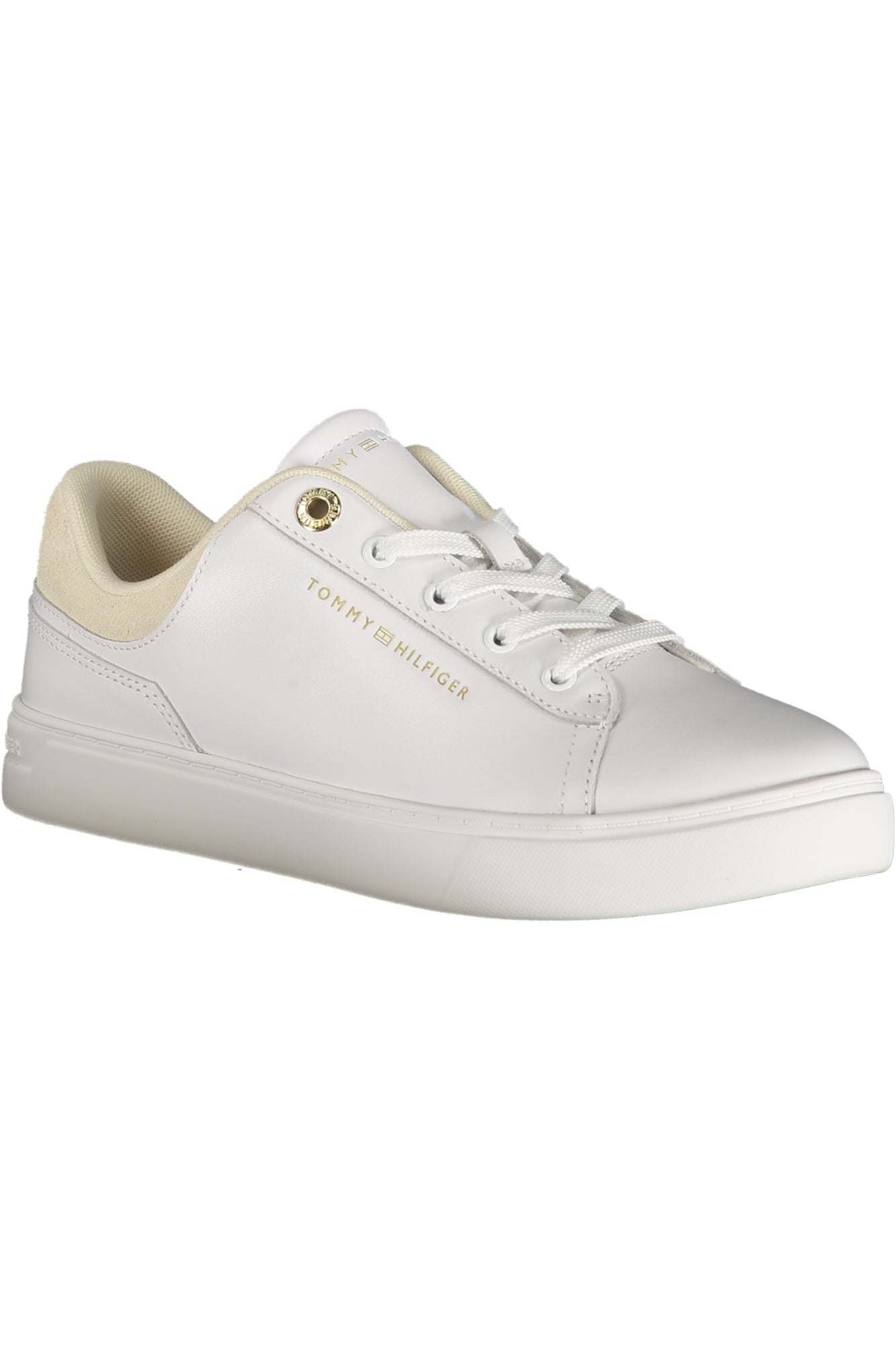 TOMMY HILFIGER WOMEN'S WHITE SPORTS SHOES