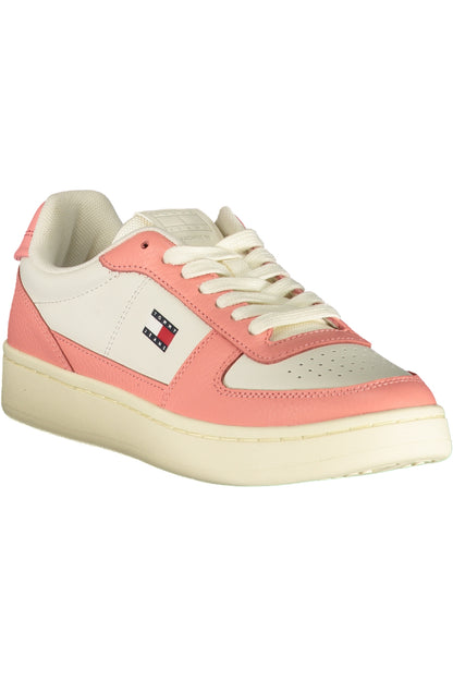 TOMMY HILFIGER WOMEN'S WHITE SPORTS SHOES