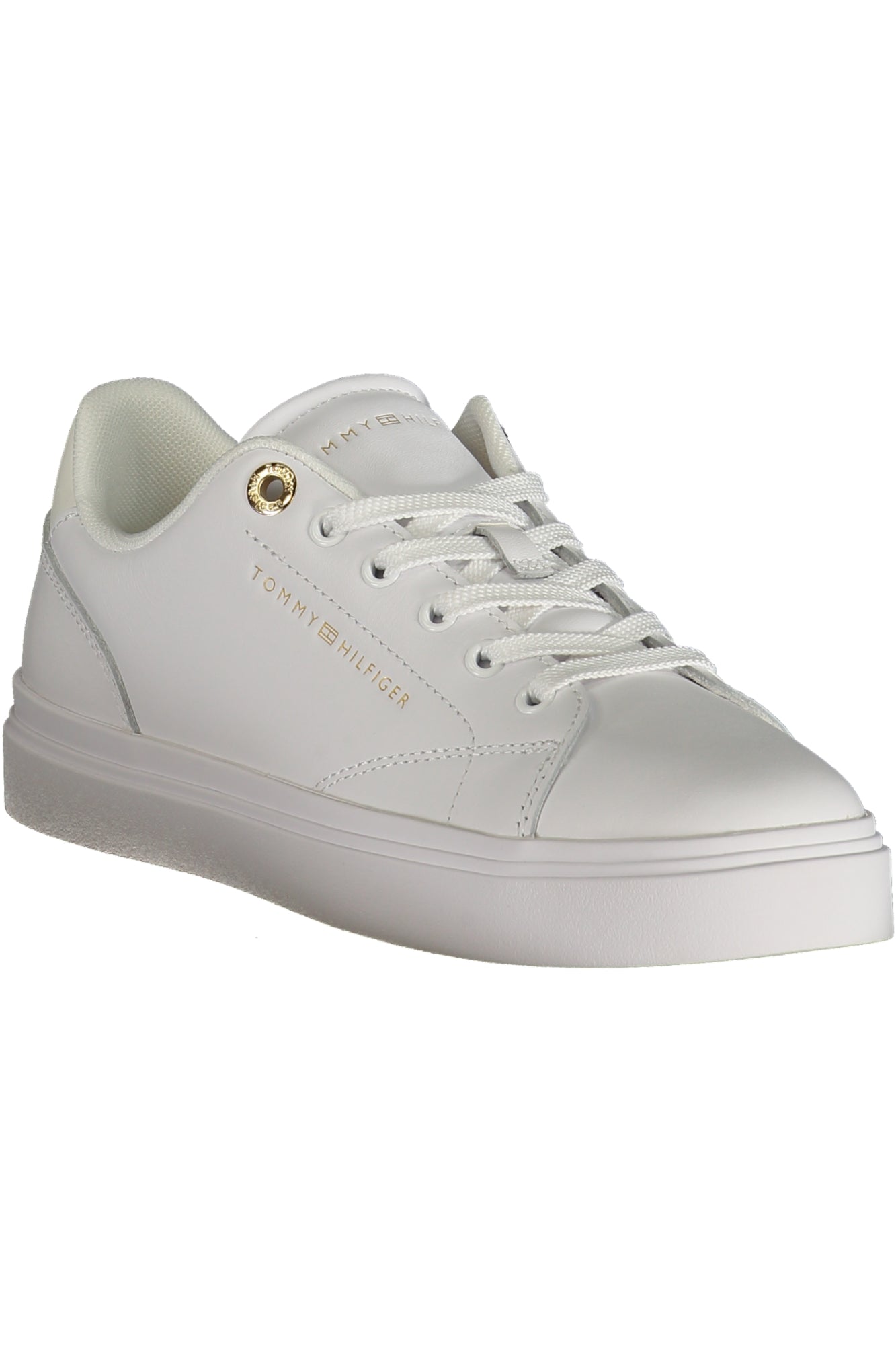 TOMMY HILFIGER WOMEN'S WHITE SPORTS SHOES