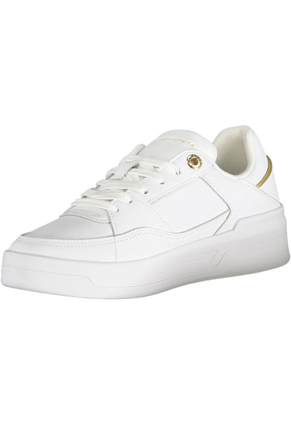TOMMY HILFIGER WOMEN'S WHITE SPORTS SHOES