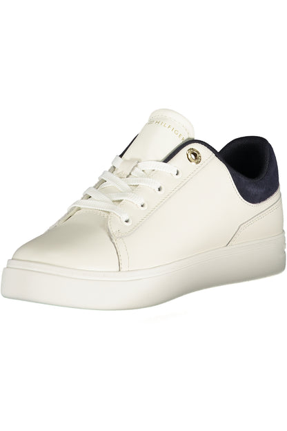 TOMMY HILFIGER WOMEN'S WHITE SPORTS SHOES