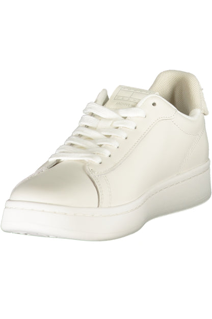 TOMMY HILFIGER WOMEN'S WHITE SPORTS SHOES