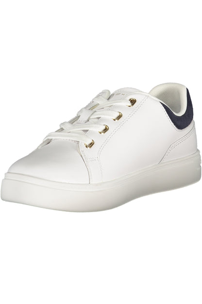 TOMMY HILFIGER WOMEN'S WHITE SPORTS SHOES