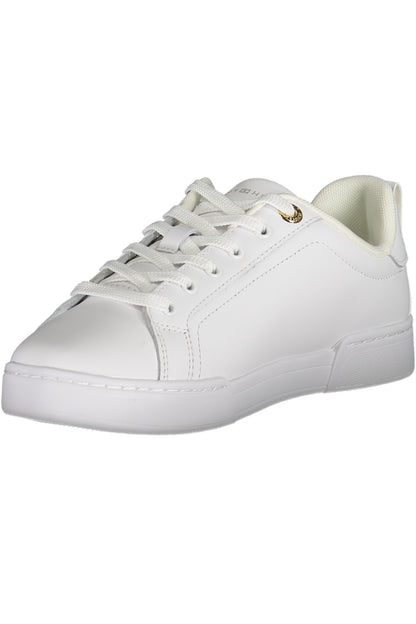 TOMMY HILFIGER WHITE WOMEN'S SPORTS SHOES