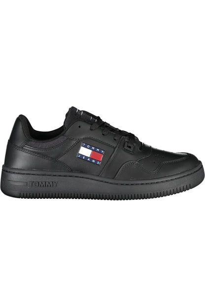 TOMMY HILFIGER BLACK WOMEN'S SPORTS SHOES