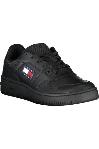 TOMMY HILFIGER BLACK WOMEN'S SPORTS SHOES