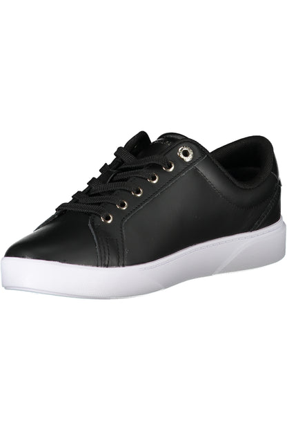 TOMMY HILFIGER BLACK WOMEN'S SPORTS SHOES