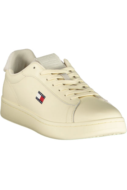 TOMMY HILFIGER MEN'S BEIGE SPORTS SHOES