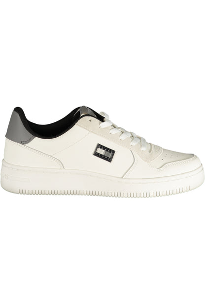 TOMMY HILFIGER MEN'S WHITE SPORTS SHOES