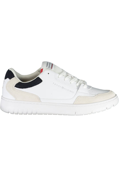 TOMMY HILFIGER MEN'S WHITE SPORTS SHOES