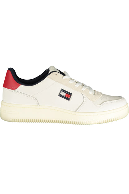 TOMMY HILFIGER MEN'S WHITE SPORTS SHOES
