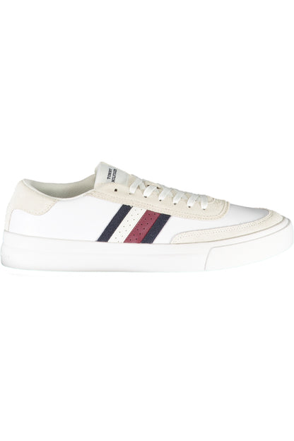 TOMMY HILFIGER MEN'S WHITE SPORTS SHOES