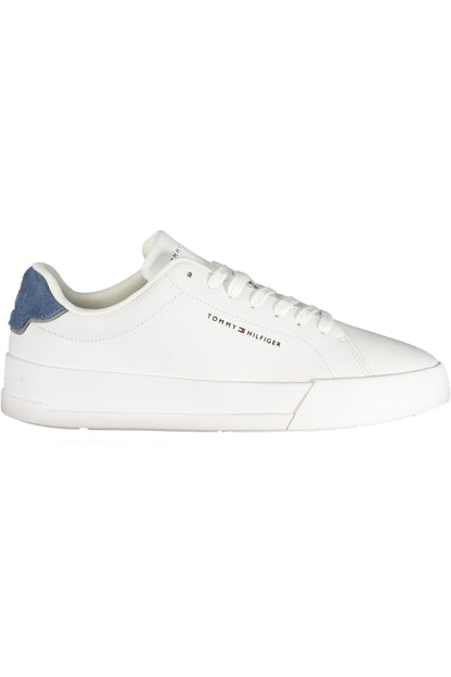 TOMMY HILFIGER MEN'S WHITE SPORTS SHOES