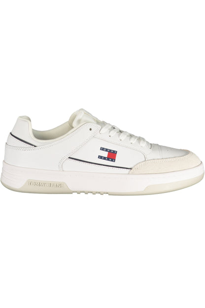 TOMMY HILFIGER MEN'S WHITE SPORTS SHOES