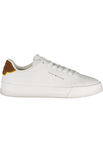 TOMMY HILFIGER MEN'S WHITE SPORTS SHOES