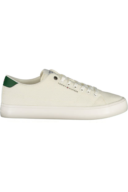 TOMMY HILFIGER MEN'S WHITE SPORTS SHOES