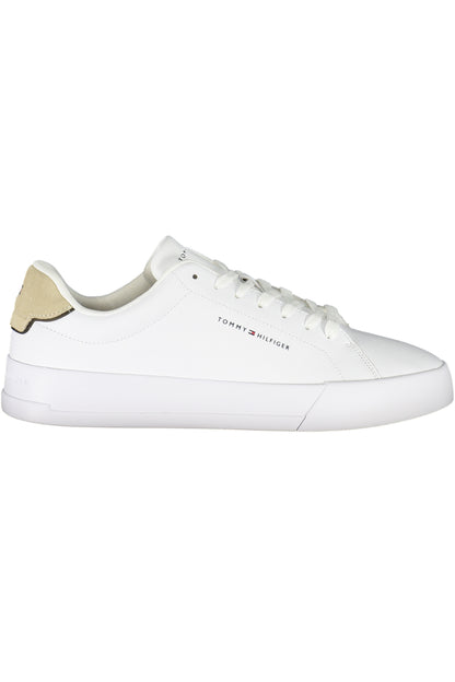 TOMMY HILFIGER MEN'S SPORTS SHOES WHITE