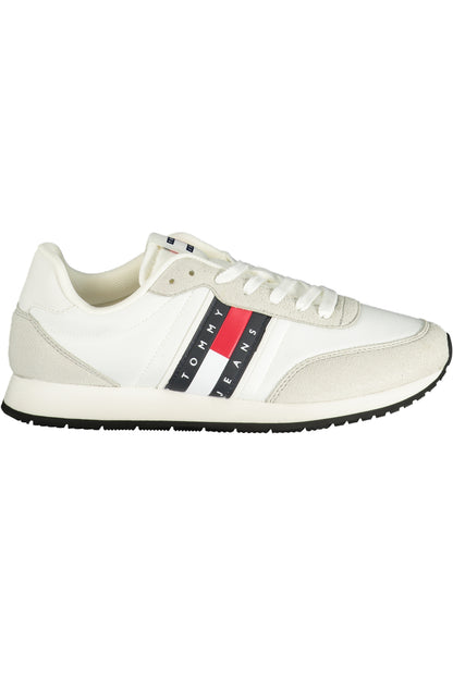 TOMMY HILFIGER MEN'S WHITE SPORTS SHOES
