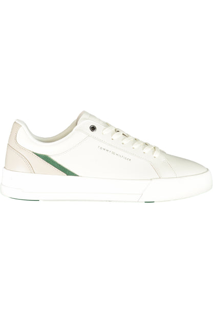 TOMMY HILFIGER MEN'S WHITE SPORTS SHOES