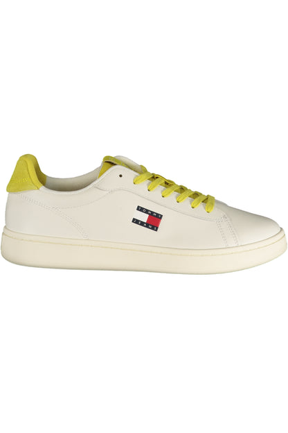TOMMY HILFIGER MEN'S WHITE SPORTS SHOES