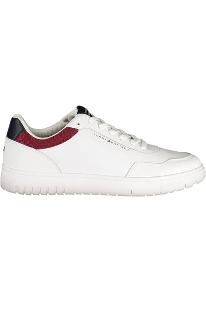 TOMMY HILFIGER MEN'S WHITE SPORTS SHOES