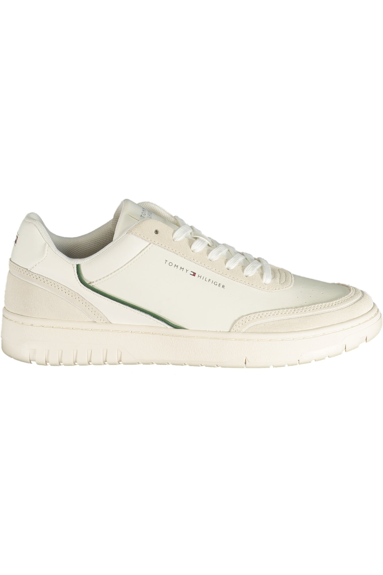 TOMMY HILFIGER MEN'S WHITE SPORTS SHOES