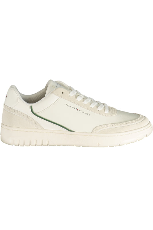 CHAUSSURES DE SPORT BLANCHES POUR HOMMES TOMMY HILFIGER