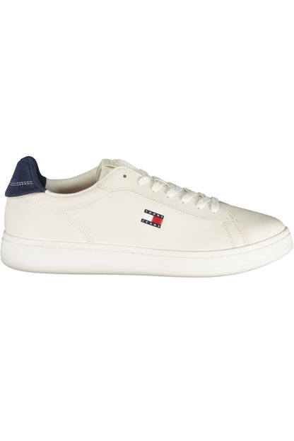 TOMMY HILFIGER MEN'S WHITE SPORTS SHOES